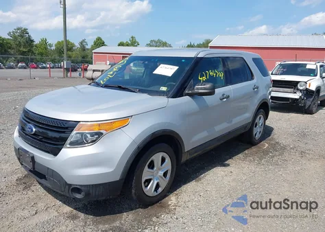 2015 Ford Police Interceptor from USA, damaged, VIN 1FM5K8AR6FGC67537